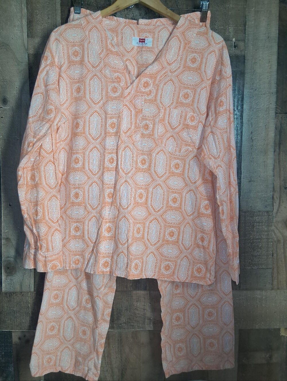 Vintage Hanes Pajama Sanforized 100% Cotton